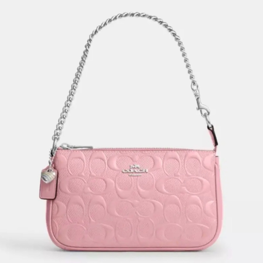 Coach Nolita 19 In Signature Leather With Heart Charm CCZ27 NWT